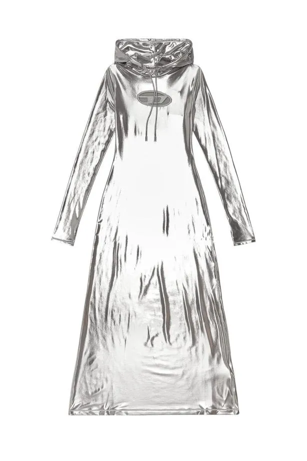 Diesel Dmathildel1 Grey Women Dresses