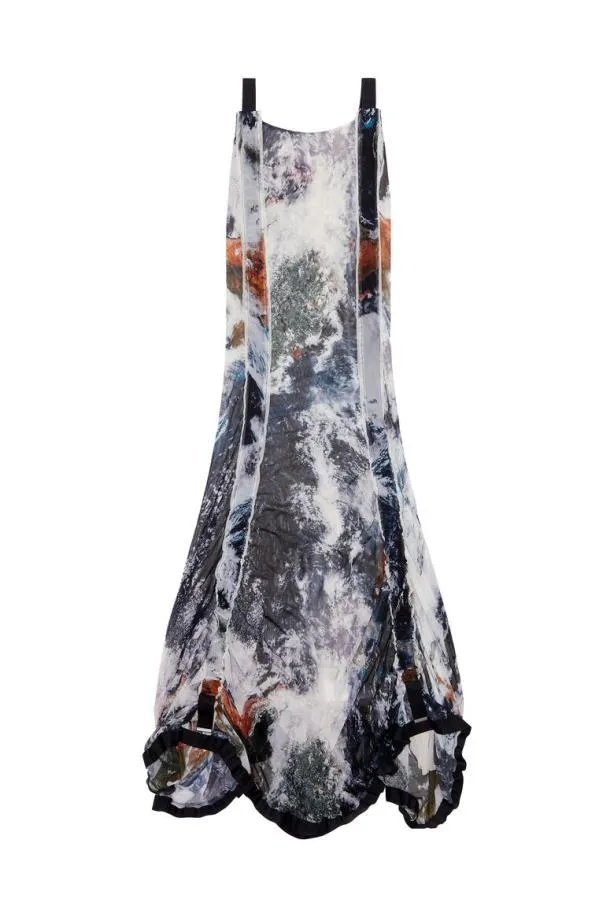 Diesel Dtyler Blackwhite Women Dresses