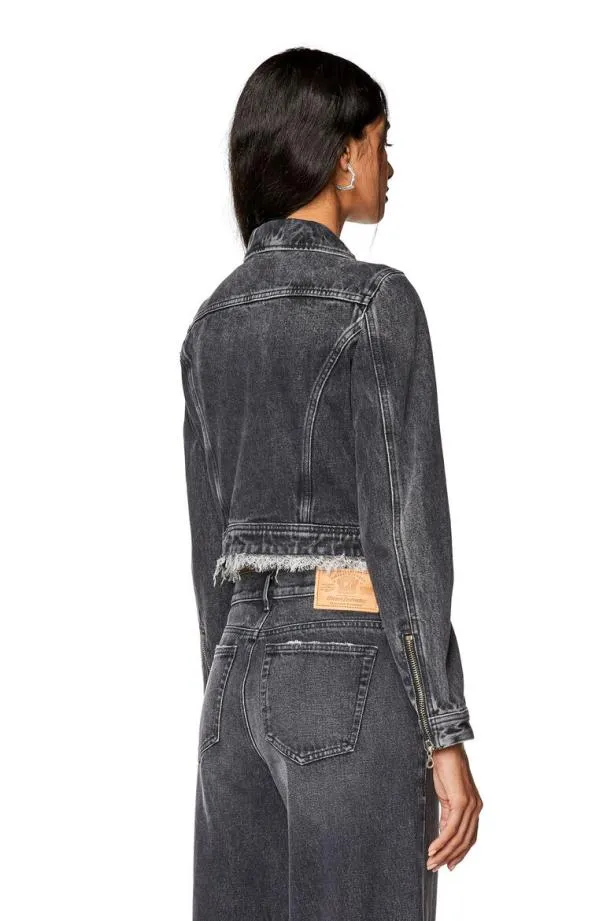Diesel Deslimmyzs Black Women Jackets