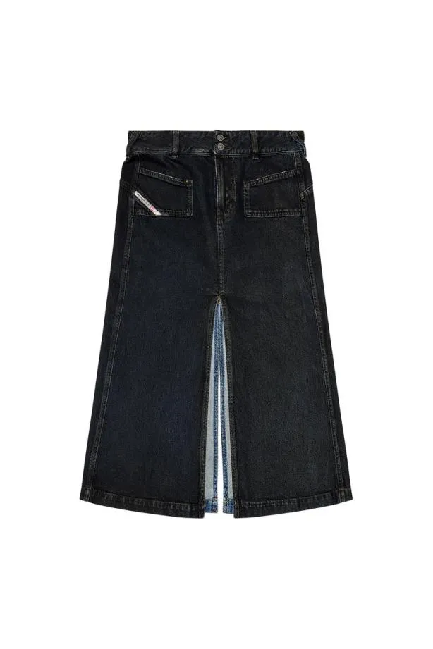 Diesel Deyinkas Blackdark Grey Women Skirts