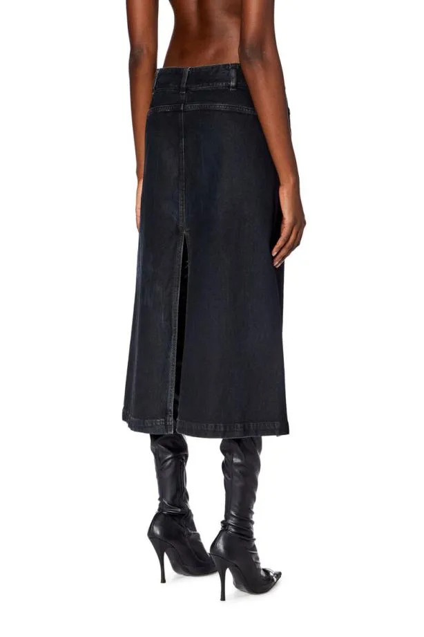 Diesel Deyinkas Blackdark Grey Women Skirts