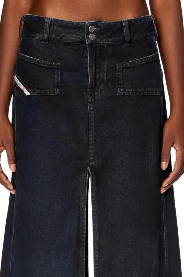Diesel Deyinkas Blackdark Grey Women Skirts
