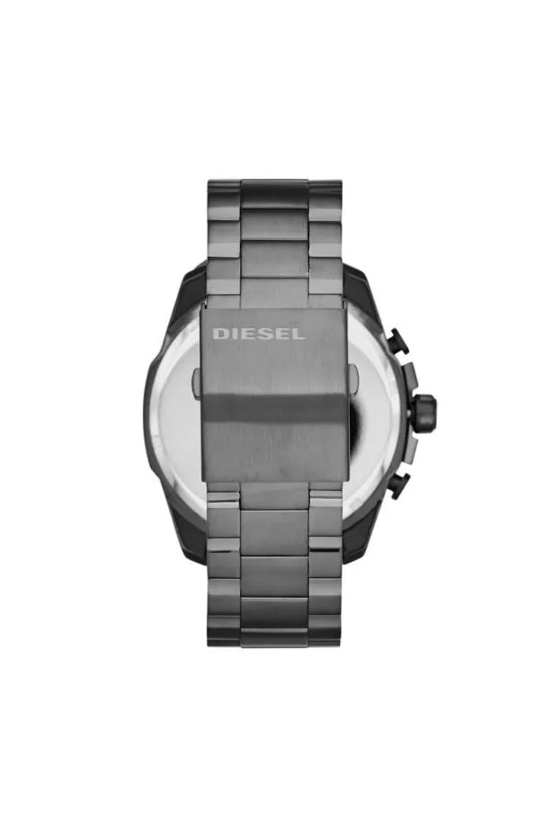 Diesel Dz4329 Mega Chief Silver Men Watches and Smartwatches