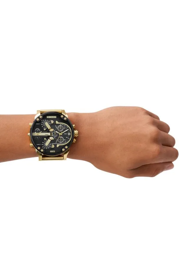 Diesel Dz7333 Mr Daddy 20 Gold Men Watches and Smartwatches