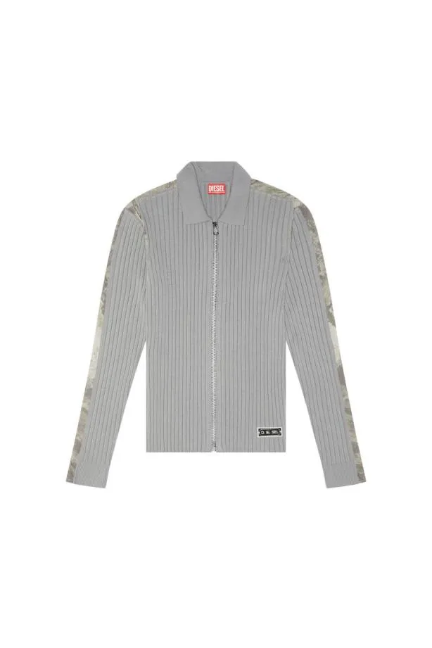 Diesel Klipsi Grey Men Knitwear