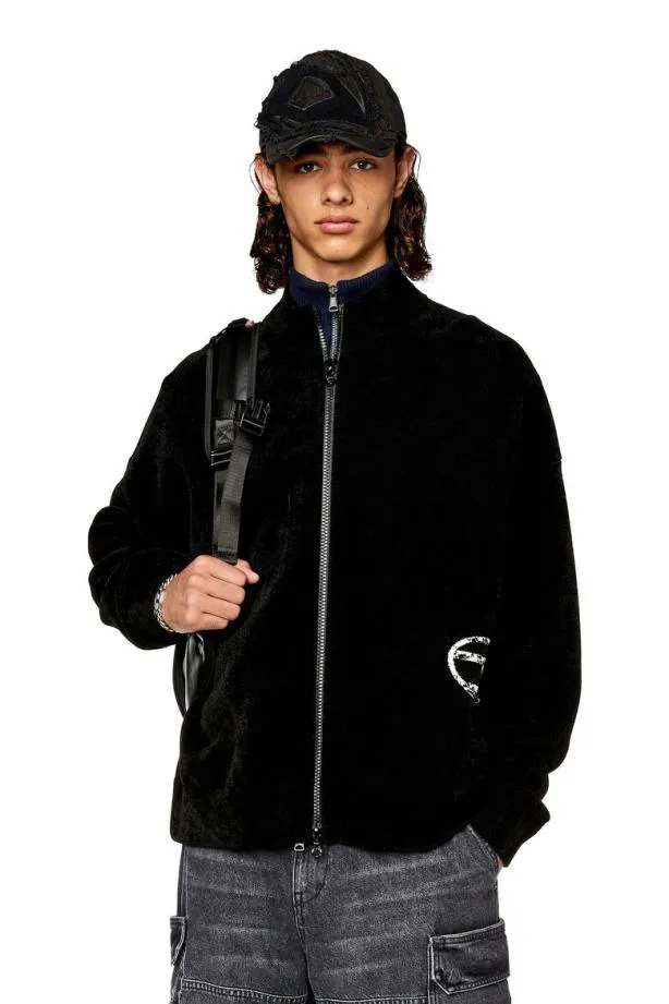 Diesel Ktriajack Black Men Knitwear