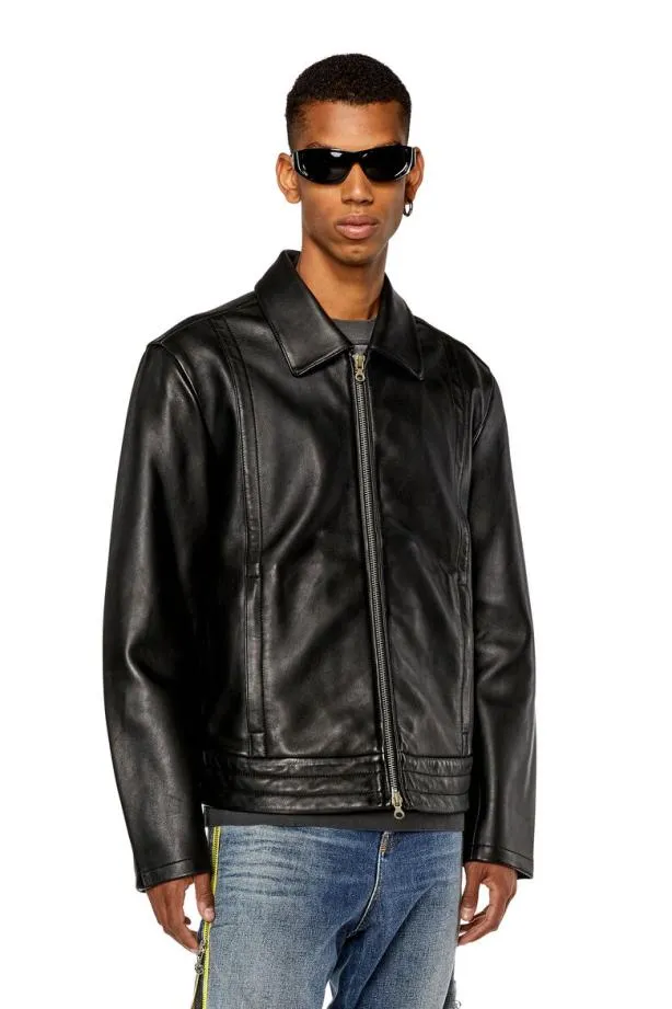 Diesel Lhudson Black Men Jackets