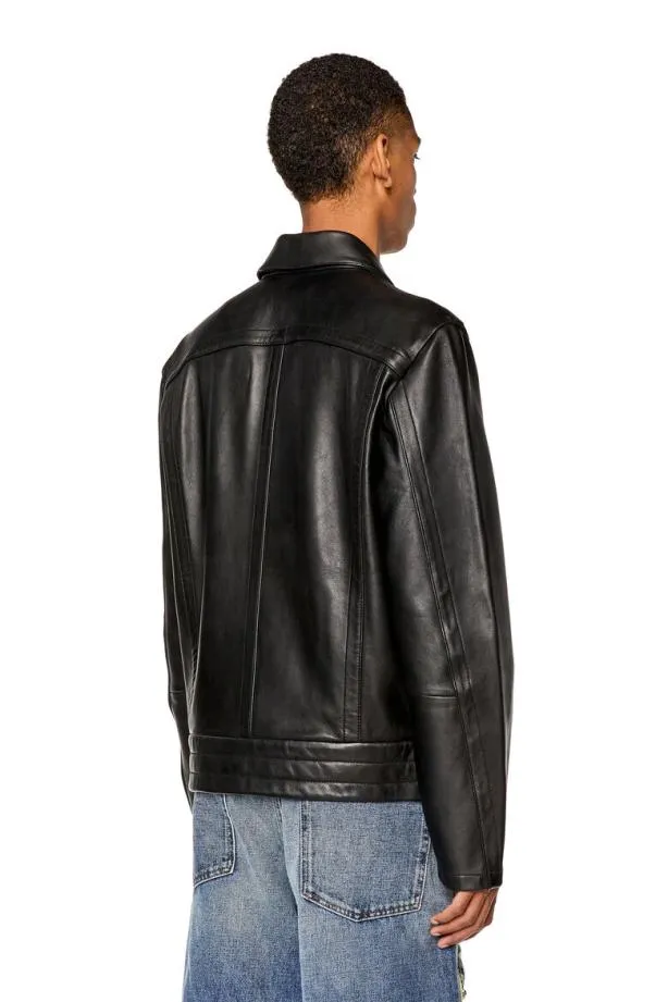 Diesel Lhudson Black Men Jackets