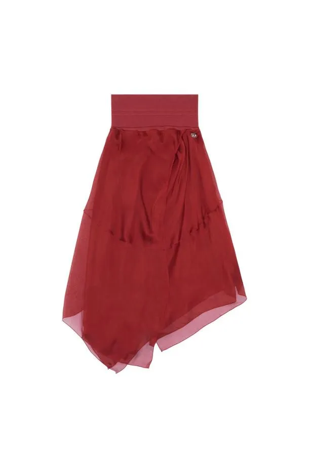 Diesel Oruc Red Women Skirts