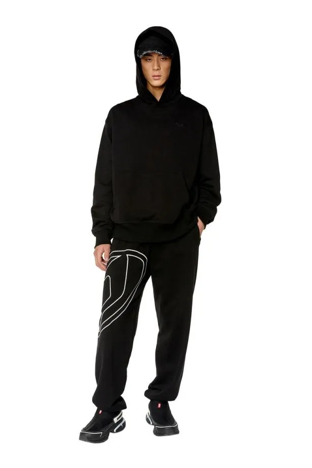 Diesel Pmarkymegovald Black Men Pants and Shorts