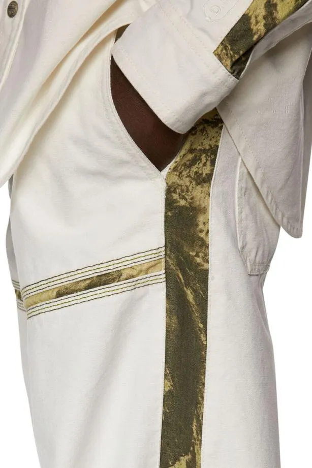 Diesel Pmich White Men Pants and Shorts