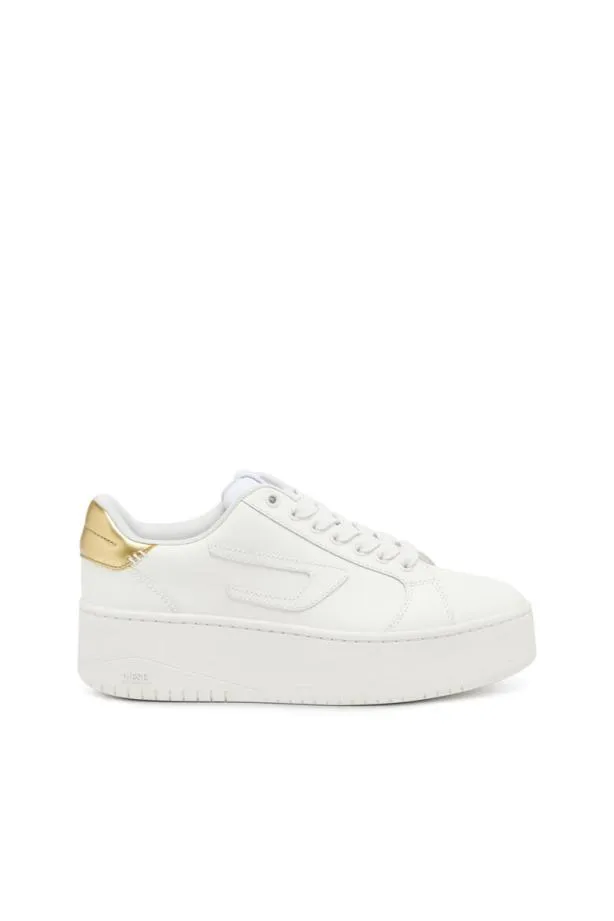 Diesel Sathene Bold W Goldwhite Women Sneakers