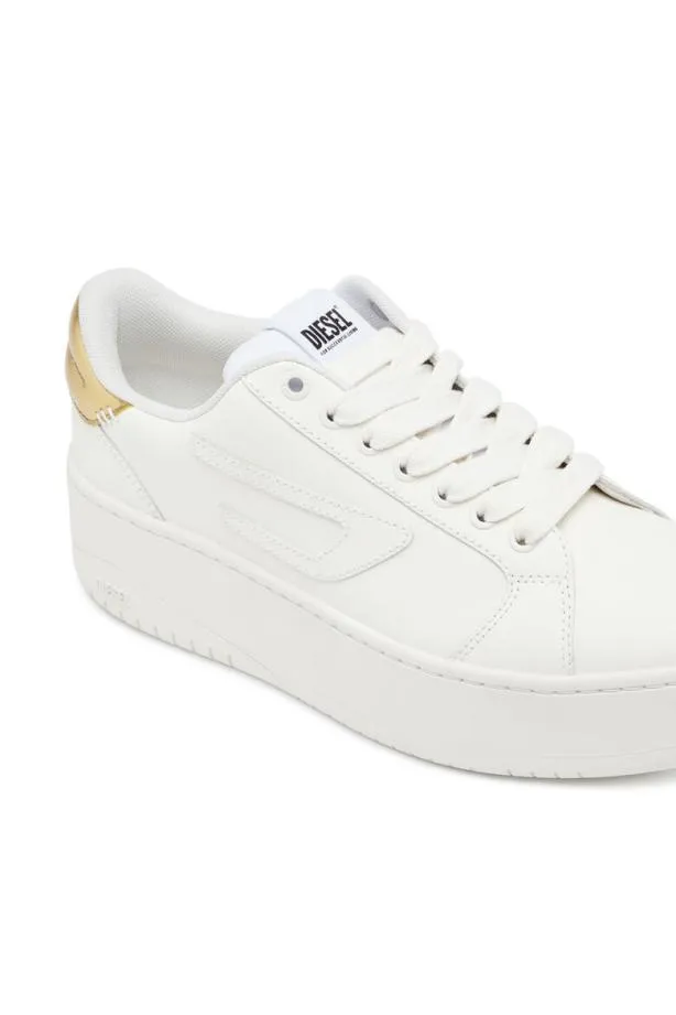 Diesel Sathene Bold W Goldwhite Women Sneakers