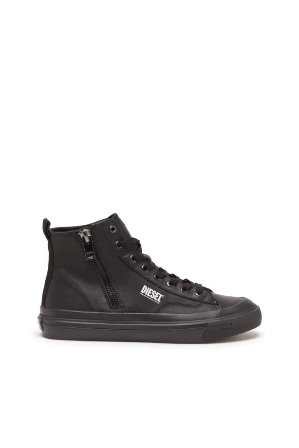 Diesel Sathos Dv Mid Black Men Sneakers