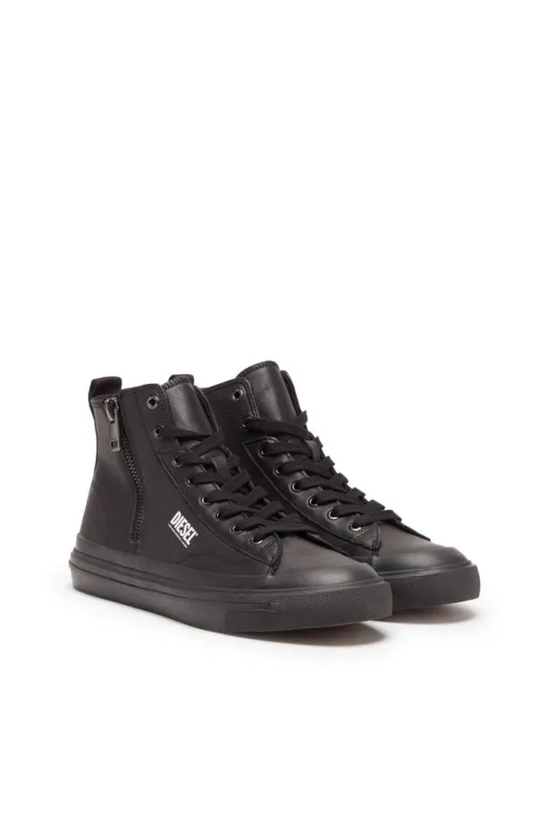 Diesel Sathos Dv Mid Black Men Sneakers
