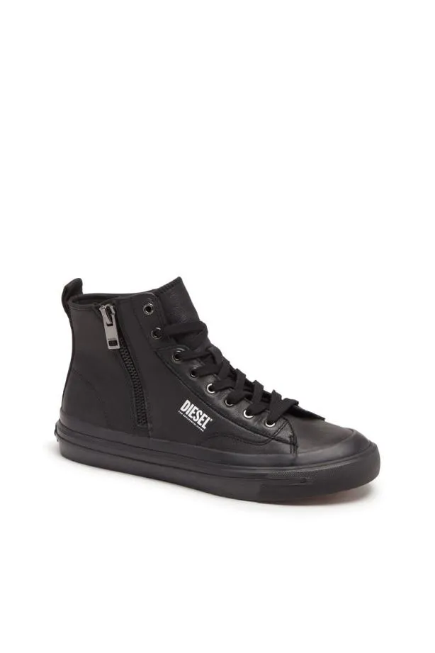 Diesel Sathos Dv Mid Black Men Sneakers