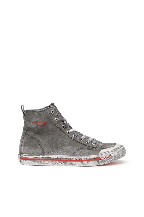 Diesel Sathos Mid Dark Grey Men Sneakers