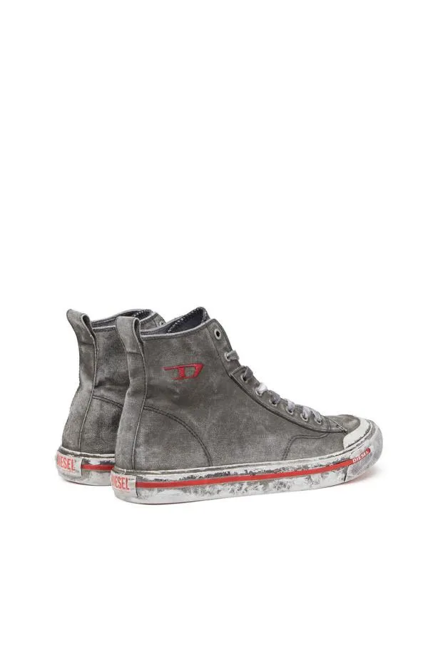 Diesel Sathos Mid Dark Grey Men Sneakers