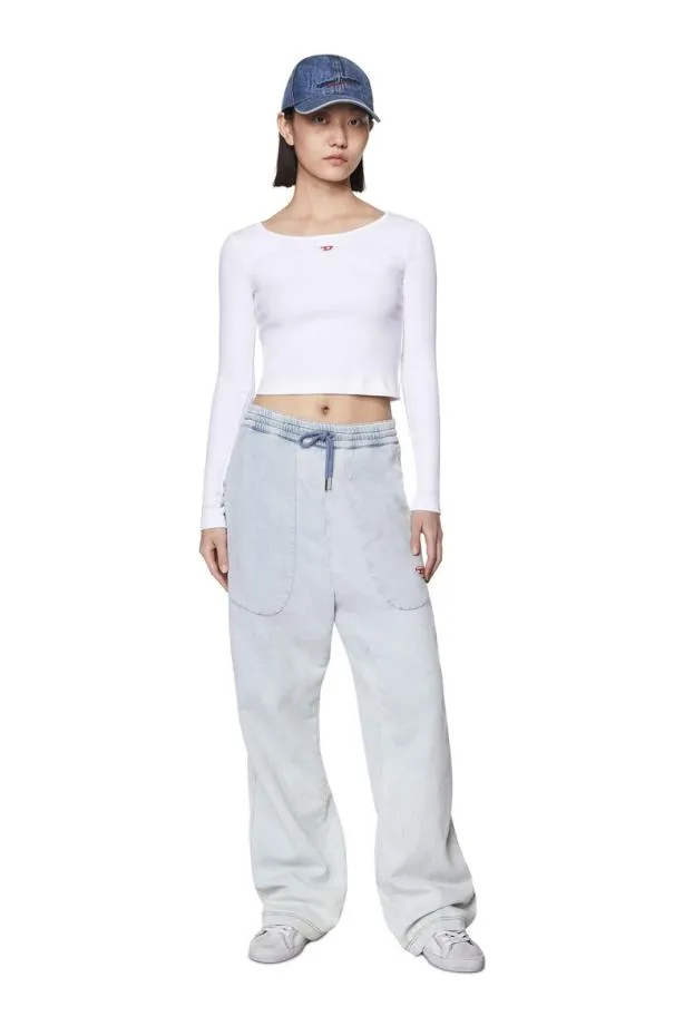 Diesel Sleroji Mid W White Women Sneakers