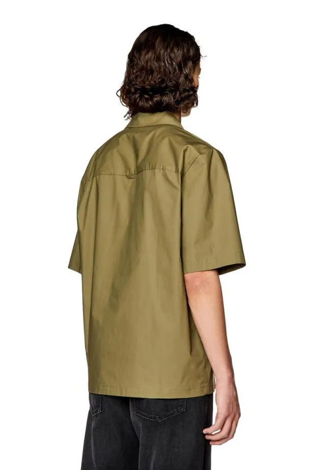 Diesel Smac22b Military Green Men Shirts