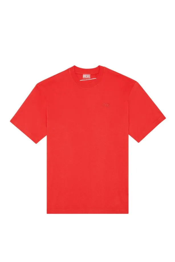 Diesel Tboggymegovald Red Men TShirts and Polos