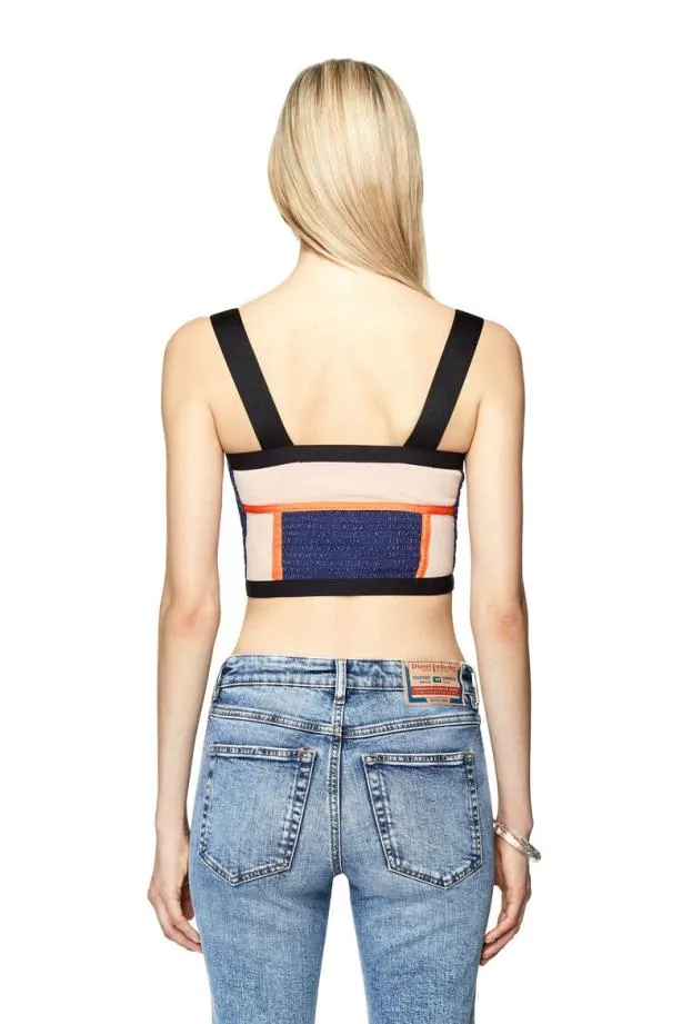 Diesel Tcorsi Orangepink Women TShirts and Tops
