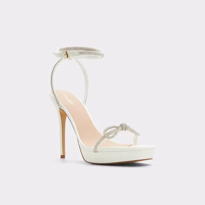 Domenica White Women ALDO Heels