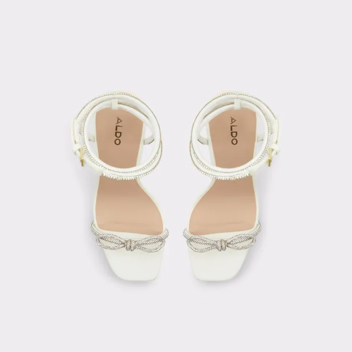 Domenica White Women ALDO Heels