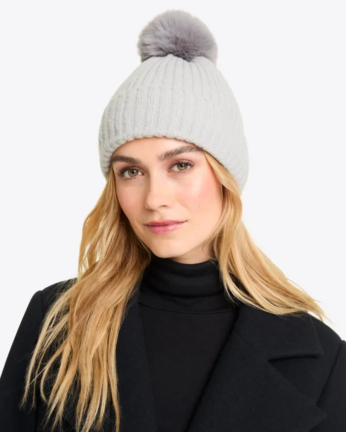 Draper James Classic Rib Beanie Women Hats and Hair