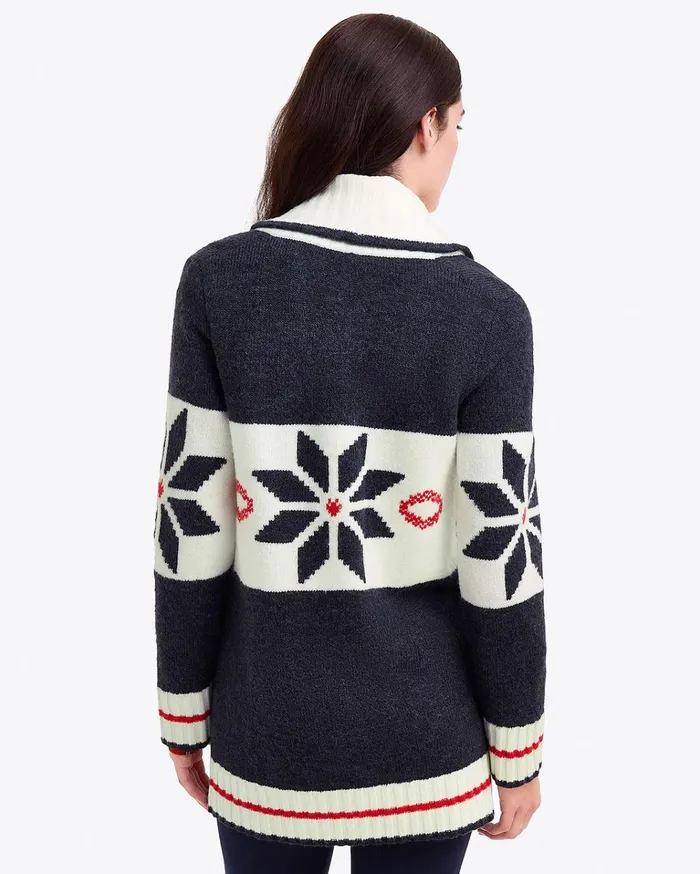 Draper James Cozy Cardigan Sweater Women Tops