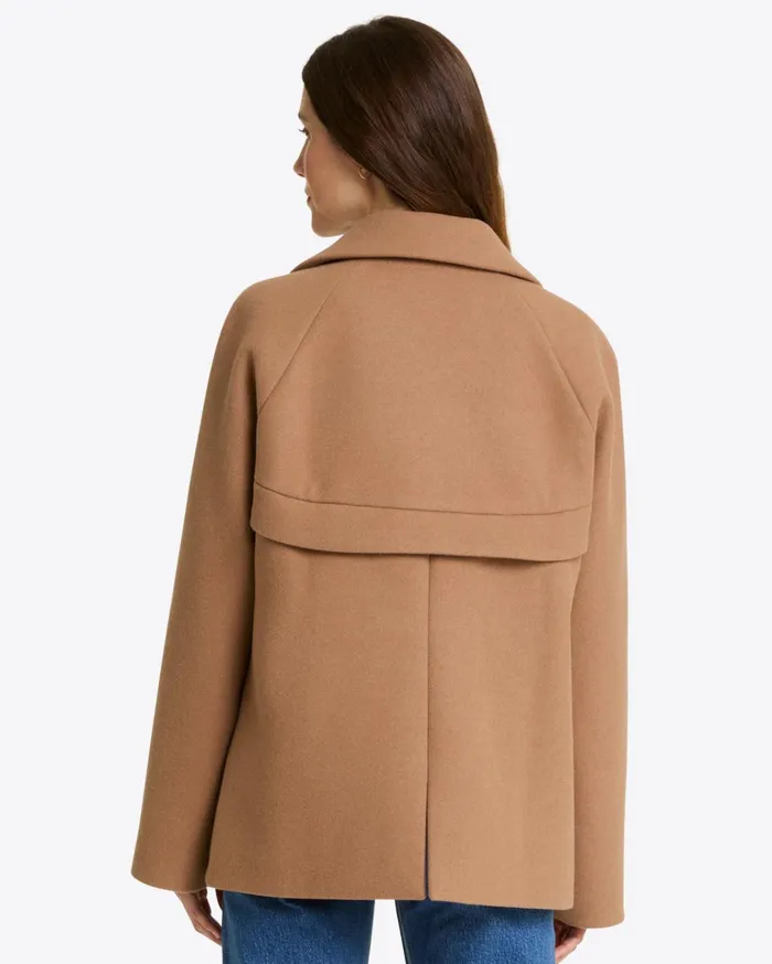 Draper James Double Breasted Coat Women Jackets and Outerwear