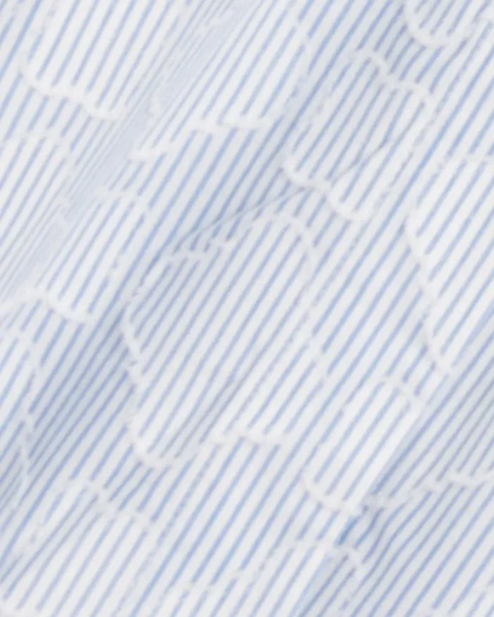 Draper James Ingrid Top In Textured Stripe Women Tops