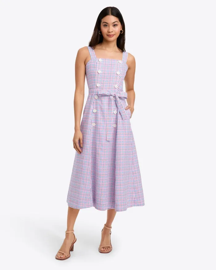 Draper James Kylie Love Circle Midi Dress Women Dresses