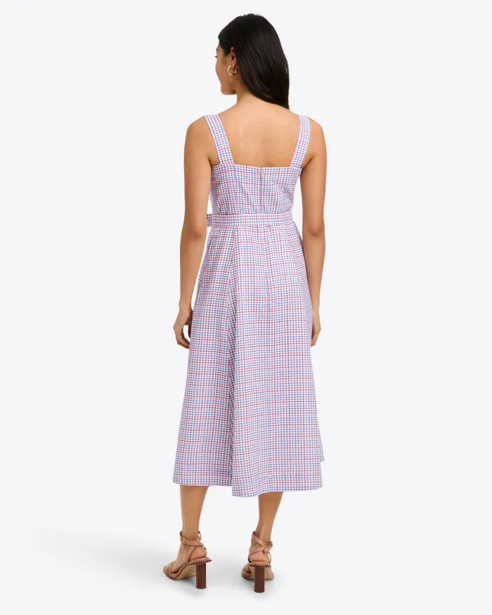 Draper James Kylie Love Circle Midi Dress Women Dresses