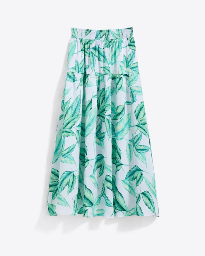 Draper James Midi Skirt In Hammered Satin Women Bottoms and Skirts