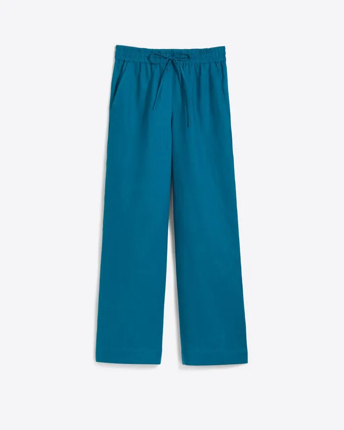 Draper James PullOn Pants In Linen Women Bottoms and Skirts