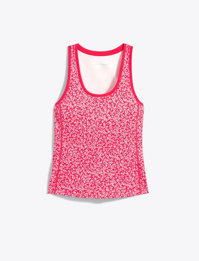 Draper James Tank In Whispy Floral Women DJ X Tretorn