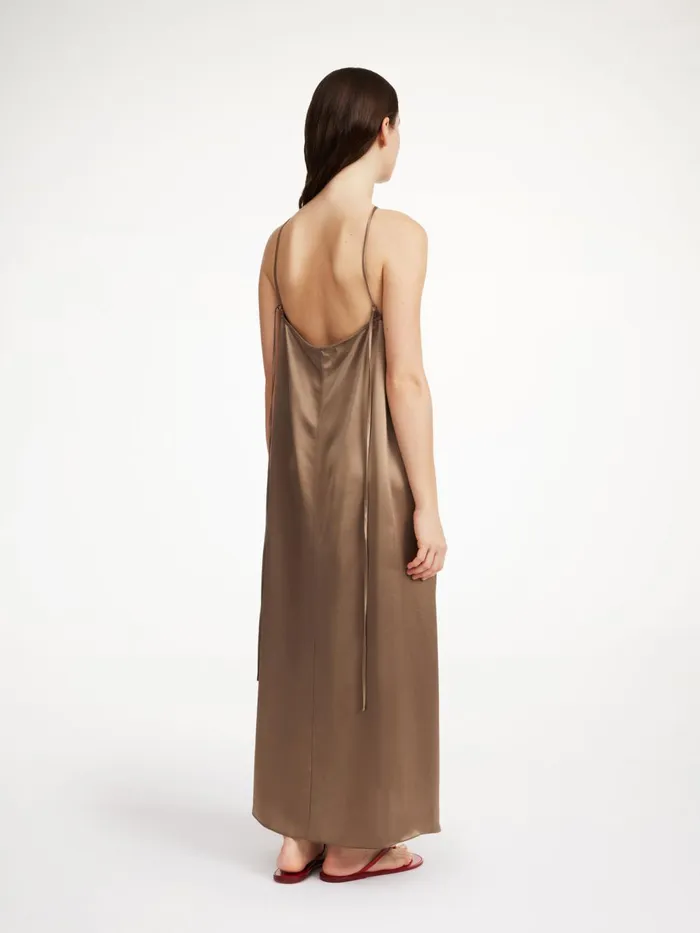 Dresses Women By Malene Birger Reganne Maxi Dress Shitake
