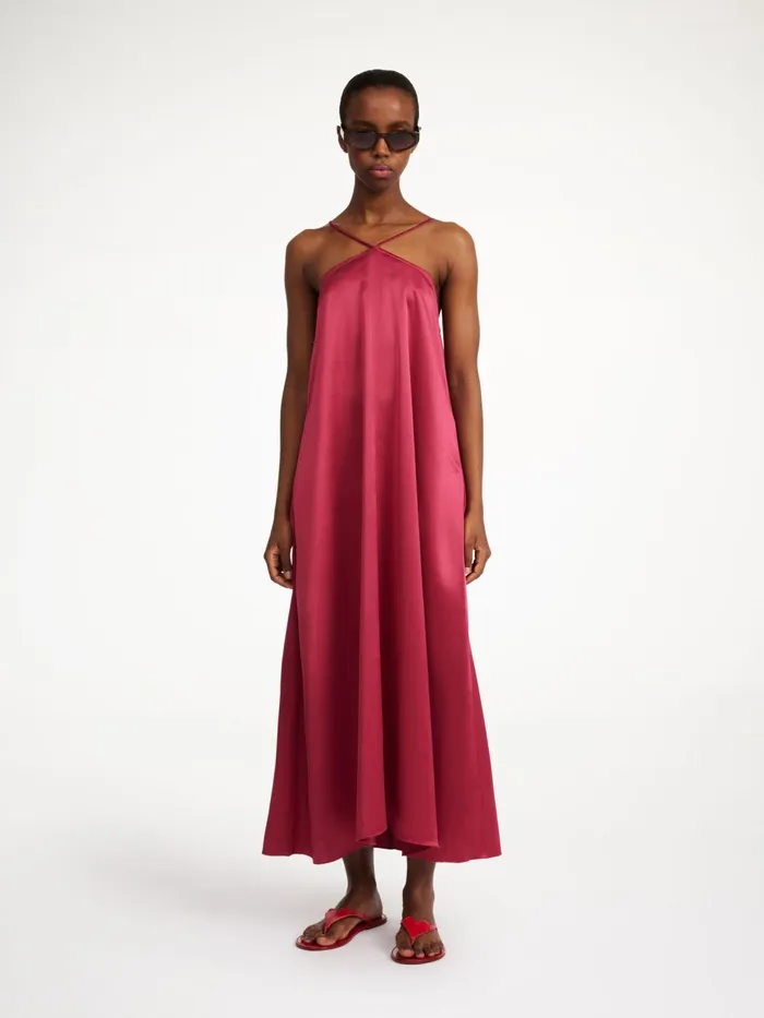 Dresses Women By Malene Birger Reganne Maxi Dress Wild Berries