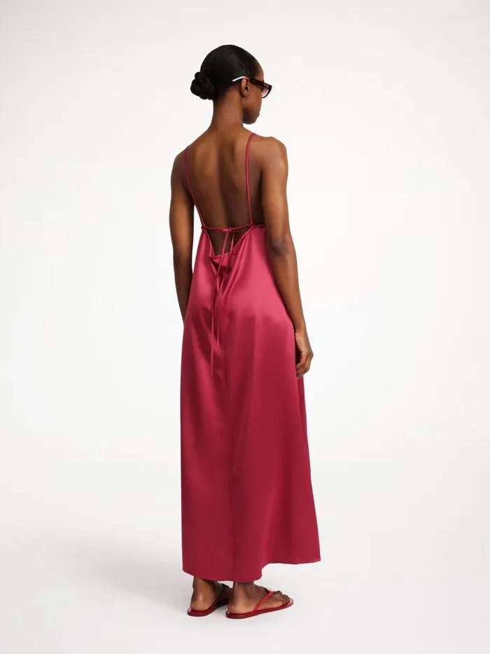 Dresses Women By Malene Birger Reganne Maxi Dress Wild Berries