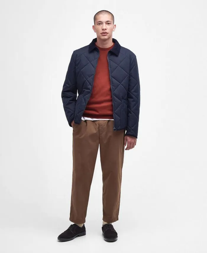 Easton Liddesdale Quilted Jacket Dark Navy Men Barbour Quilted Jackets
