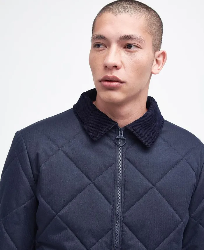 Easton Liddesdale Quilted Jacket Dark Navy Men Barbour Quilted Jackets