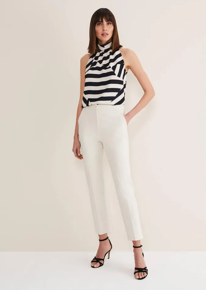Eira Cigarette Trousers Almond Women Phase Eight Trousers