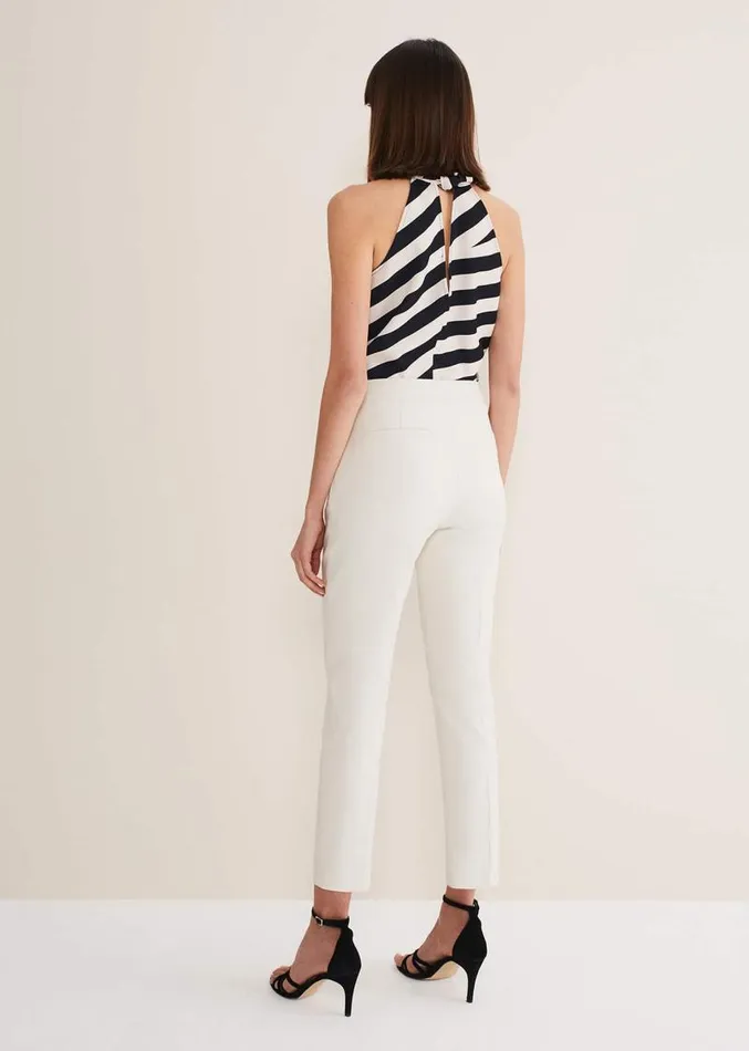 Eira Cigarette Trousers Almond Women Phase Eight Trousers