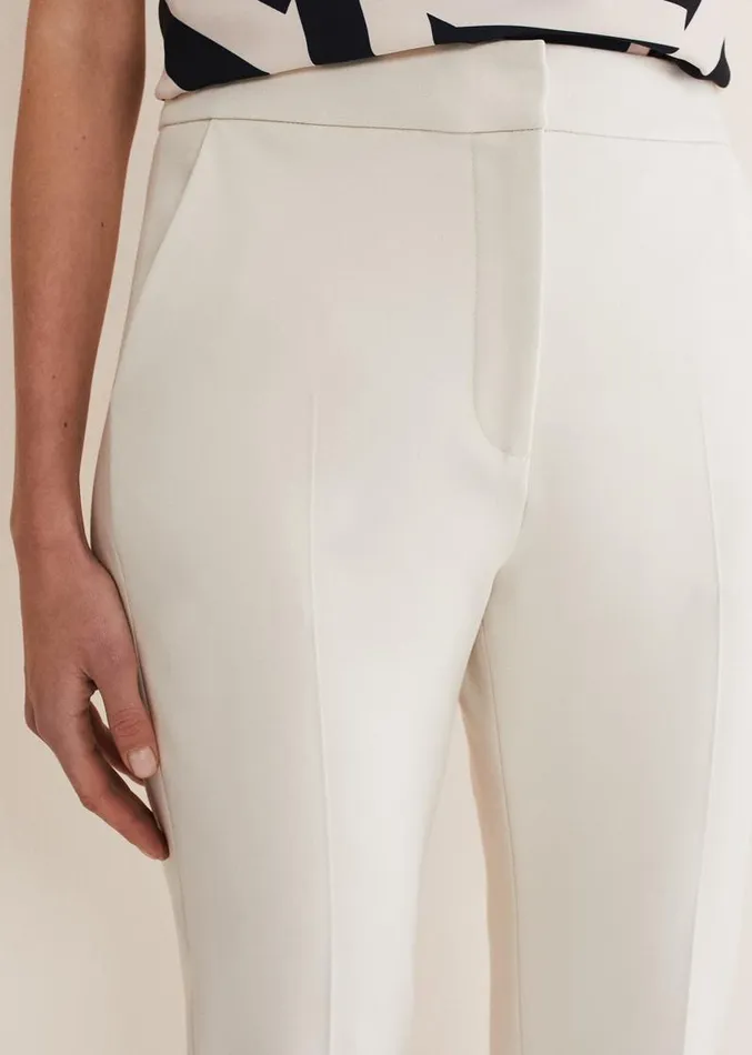 Eira Cigarette Trousers Almond Women Phase Eight Trousers