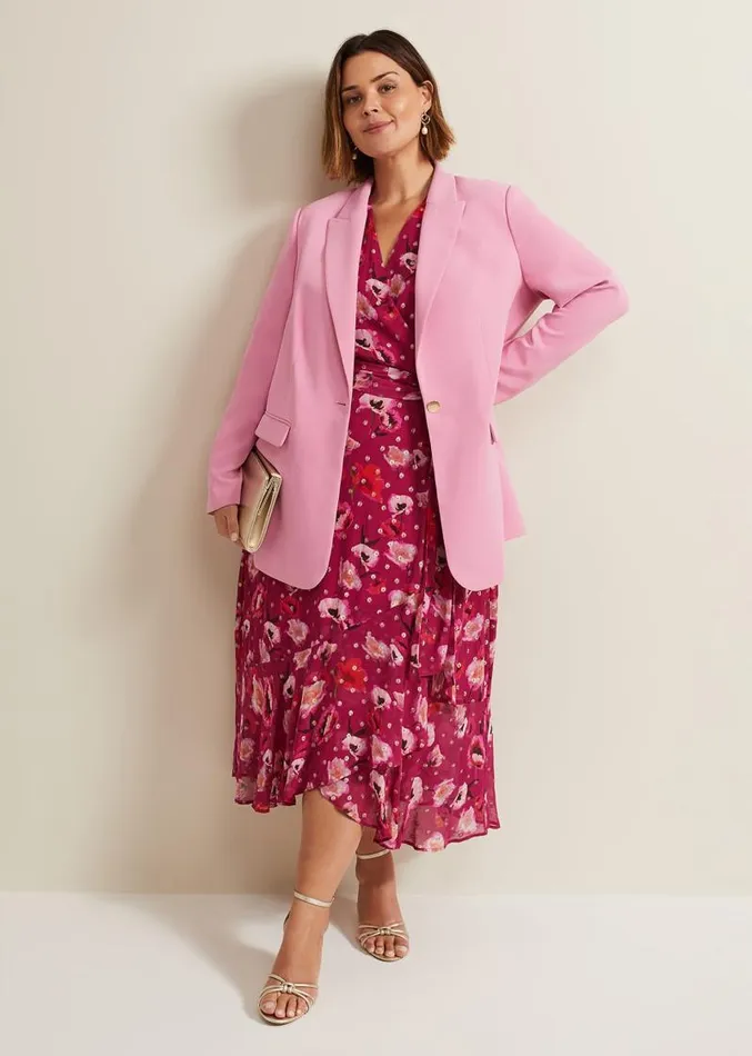 Elandra Pink Tux Blazer Pink Women Phase Eight Jackets