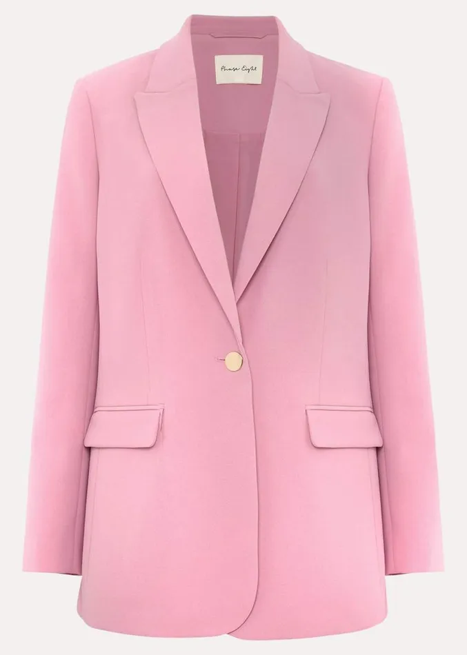 Elandra Pink Tux Blazer Pink Women Phase Eight Jackets