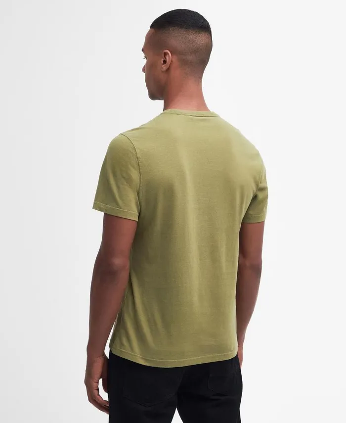 Electric Graphic TShirt Olive Branch Men Barbour TShirts