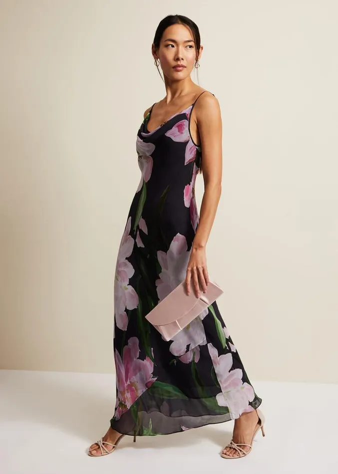Esther Floral Maxi Dress Multicoloured Women Phase Eight Dresses
