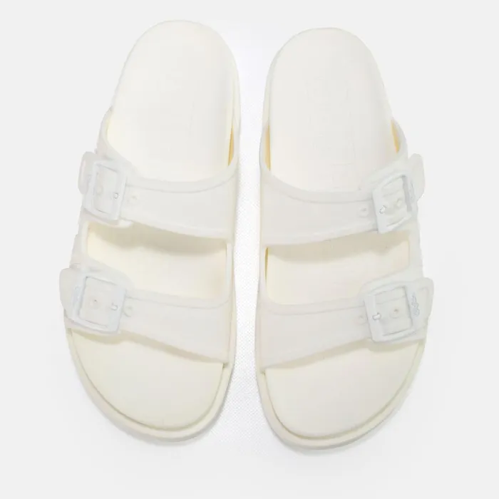 Eve Sol White Buffalo Sandals and Slides